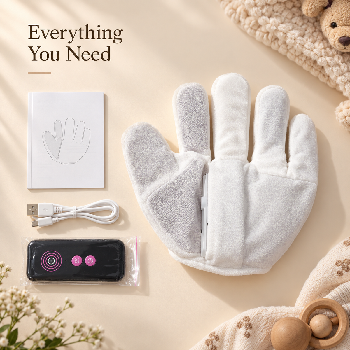CuddlePaw™ — Baby Soothing Toy