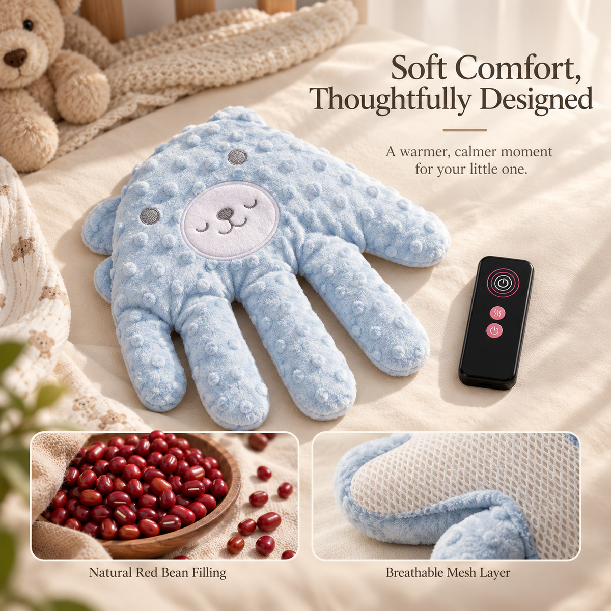 CuddlePaw™ — Baby Soothing Toy